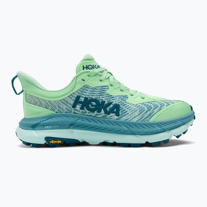 Γυναικεία παπούτσια για τρέξιμο HOKA Mafate Speed 4 lime glow/ocean mist 2