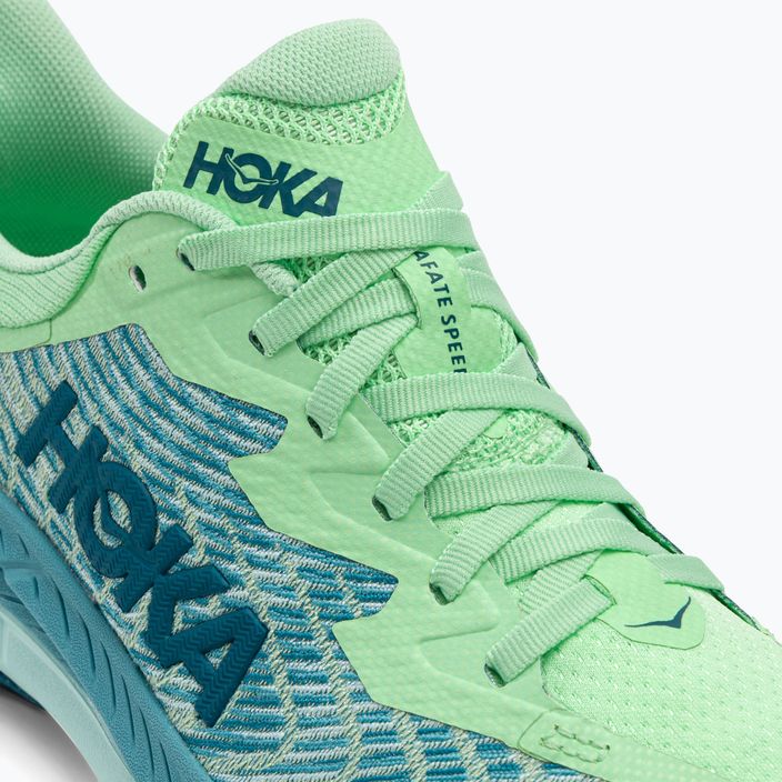 Γυναικεία παπούτσια για τρέξιμο HOKA Mafate Speed 4 lime glow/ocean mist 8