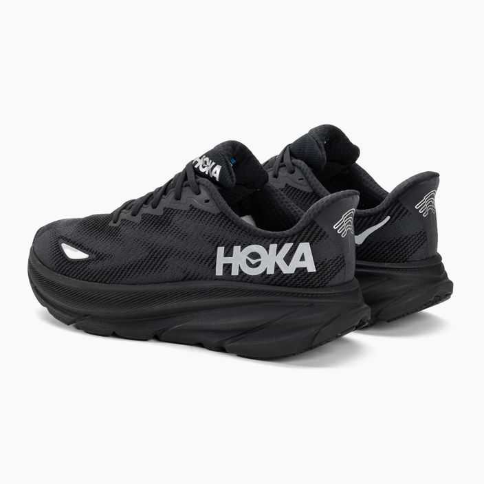 Ανδρικά παπούτσια τρεξίματος HOKA Clifton 9 GTX μαύρο/μαύρο 3
