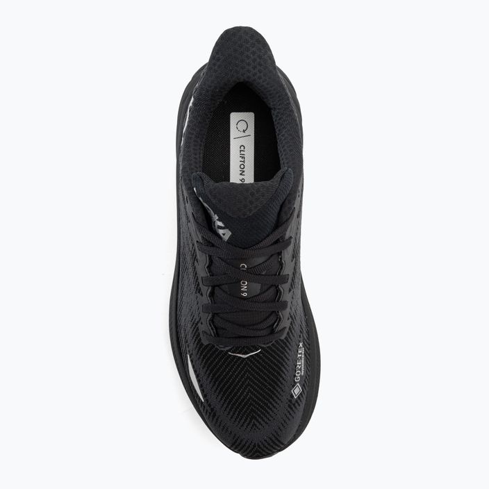 Ανδρικά παπούτσια τρεξίματος HOKA Clifton 9 GTX μαύρο/μαύρο 6