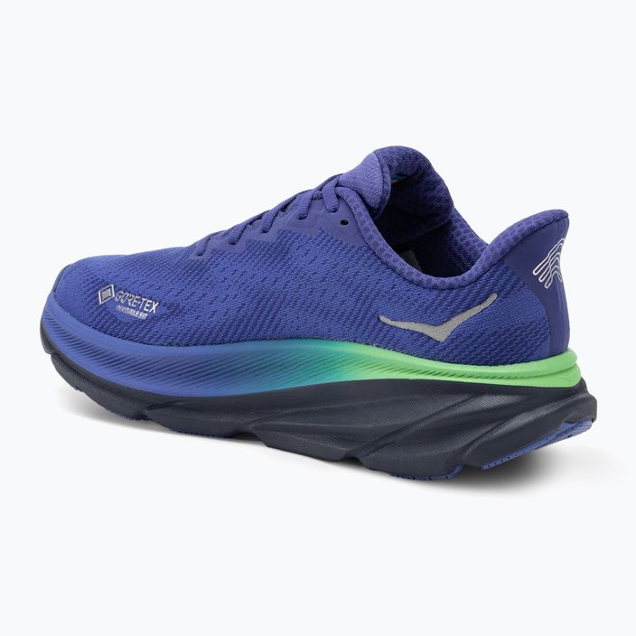 Ανδρικά παπούτσια τρεξίματος HOKA Clifton 9 GTX εκθαμβωτικό μπλε/απογευματινό ουρανό 3