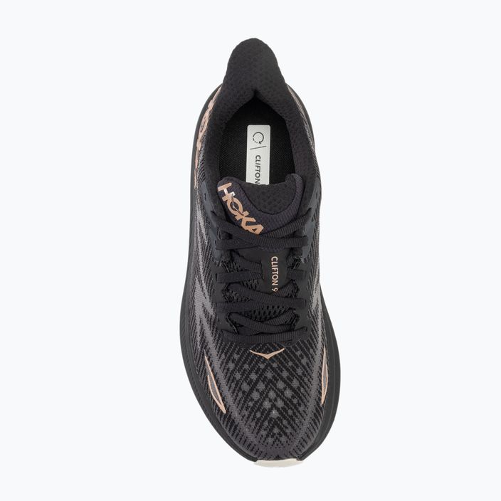 Γυναικεία παπούτσια για τρέξιμο HOKA Clifton 9 black/rose gold 5