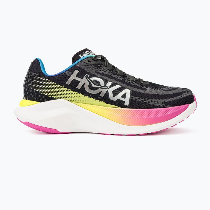 Γυναικεία παπούτσια τρεξίματος HOKA Mach X μαύρο/ασημί 2