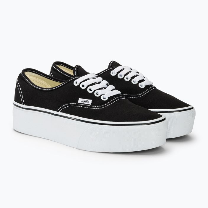 Vans UA Authentic Stackform μαύρο/πραγματικά λευκά παπούτσια 4