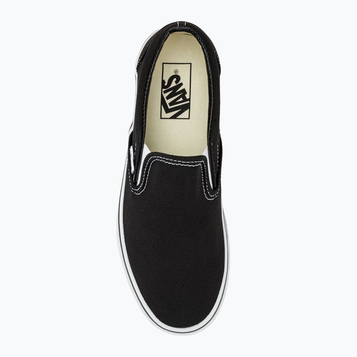 Vans UA Classic Slip-On Stackform μαύρο/πραγματικό λευκό παπούτσια 6
