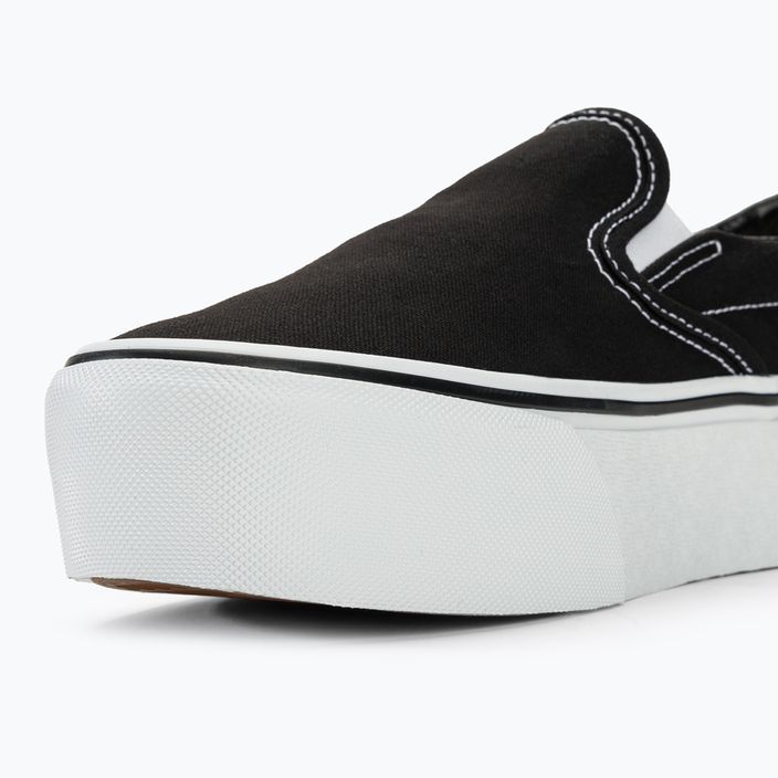 Vans UA Classic Slip-On Stackform μαύρο/πραγματικό λευκό παπούτσια 8