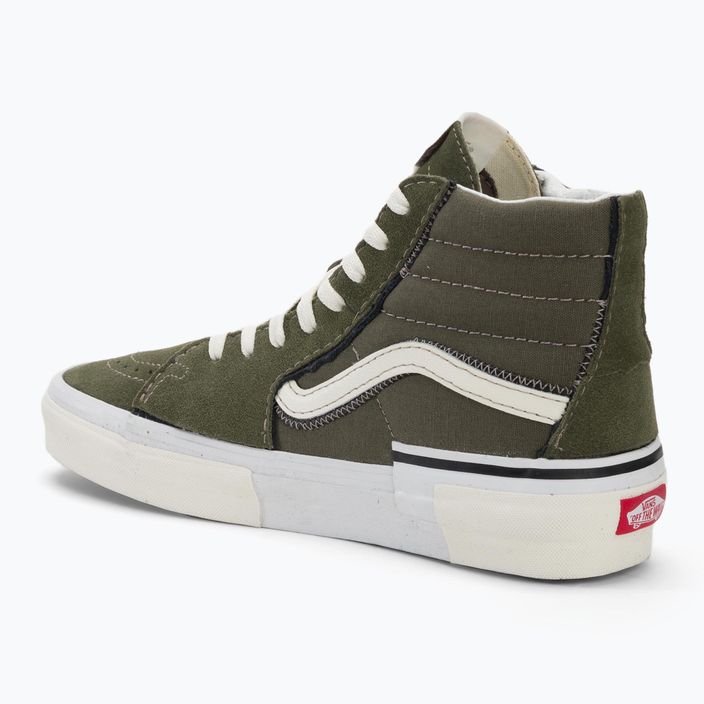 Vans SK8-Hi Reconstruct olive camo παπούτσια 3