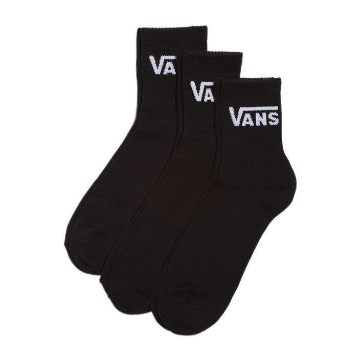 Ανδρικές κάλτσες Vans Classic Half Crew 3 ζευγάρια μαύρες 2