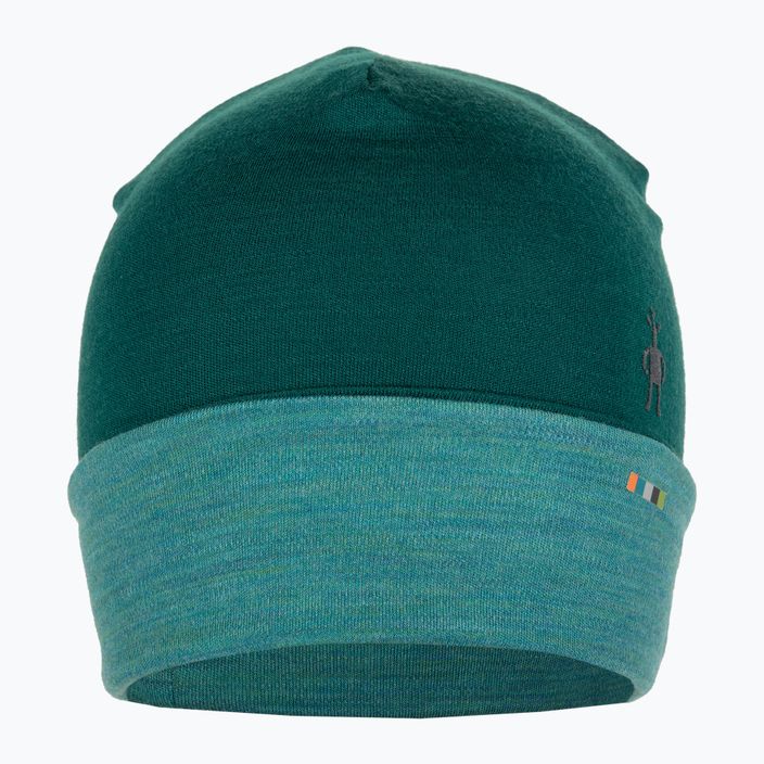 Smartwool Merino Reversible Cuffed καπέλο σμαραγδένιο πράσινο 2