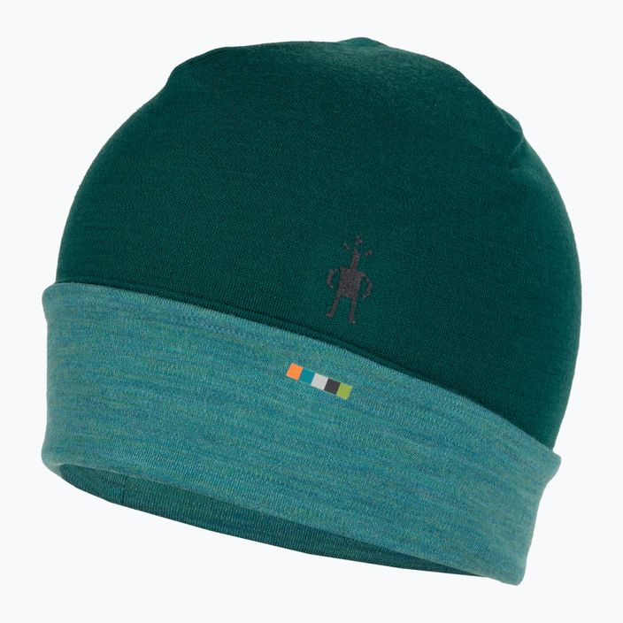 Smartwool Merino Reversible Cuffed καπέλο σμαραγδένιο πράσινο 3