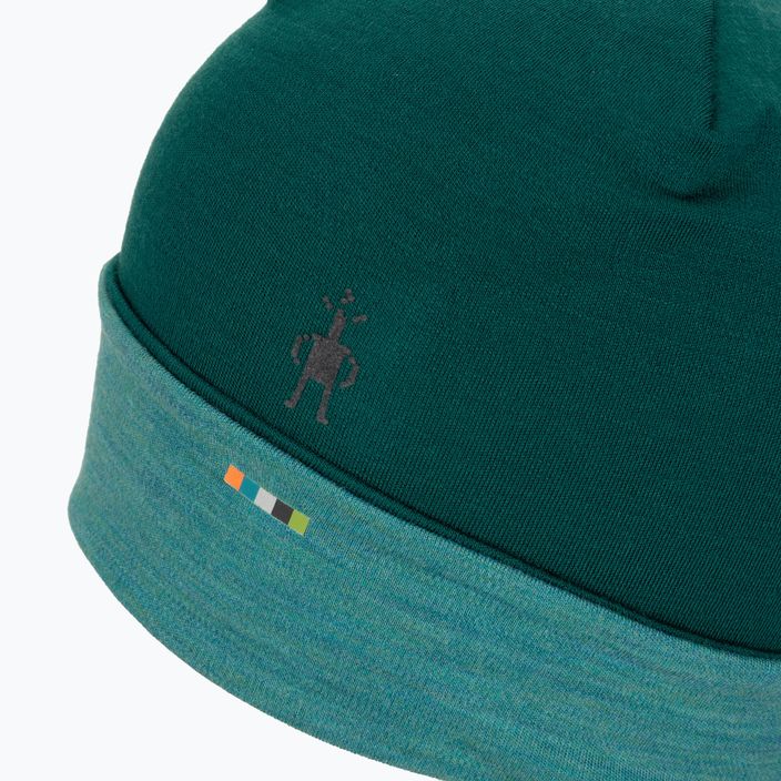 Smartwool Merino Reversible Cuffed καπέλο σμαραγδένιο πράσινο 4