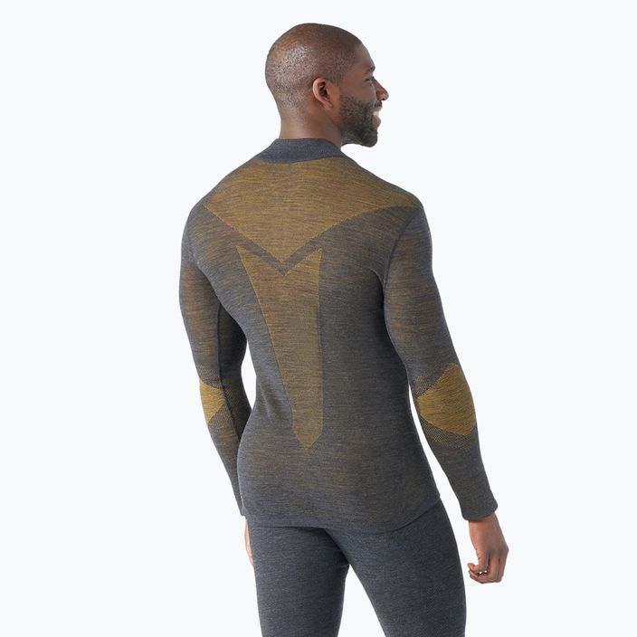 Ανδρικό Smartwool Intraknit Thermal Merino Baselayer 1/4 charcoal/honey gold thermal longsleeve 2