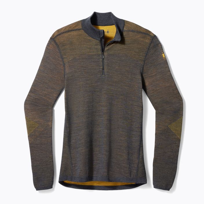 Ανδρικό Smartwool Intraknit Thermal Merino Baselayer 1/4 charcoal/honey gold thermal longsleeve 3