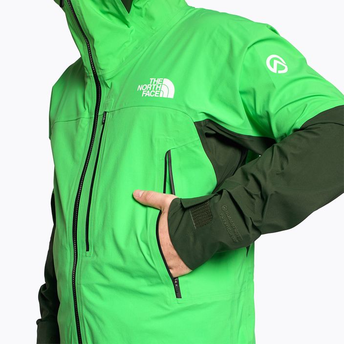 Ανδρικό μπουφάν σκι The North Face Summit Stimson Futurelight χλωροφυλλικό πράσινο 5