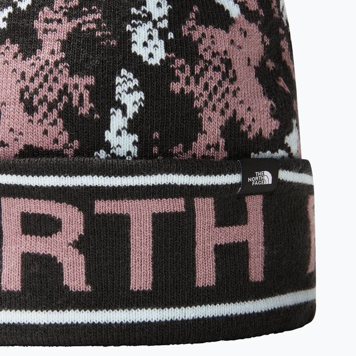The North Face Ski Tuke χειμερινό καπέλο fawn γκρι φιδίσιο γόητρο print 2