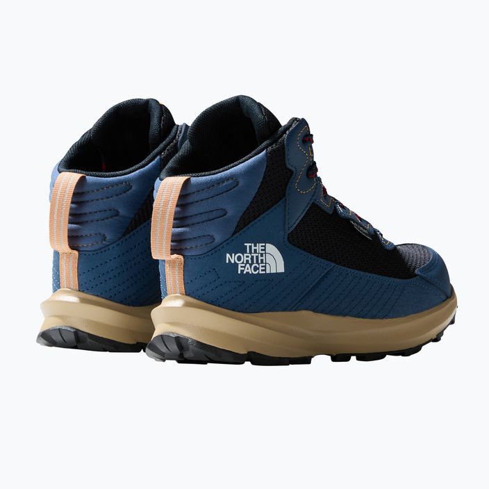 The North Face Fastpack Hiker Mid Wp σκιερό μπλε/λευκό παιδικές μπότες πεζοπορίας 15