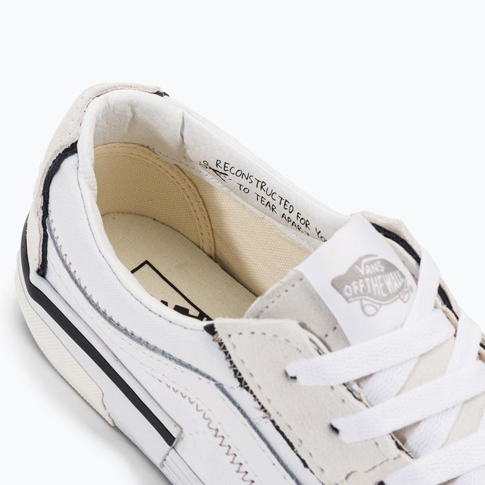 Vans SK8-Low Reconstruct παπούτσια true white 8