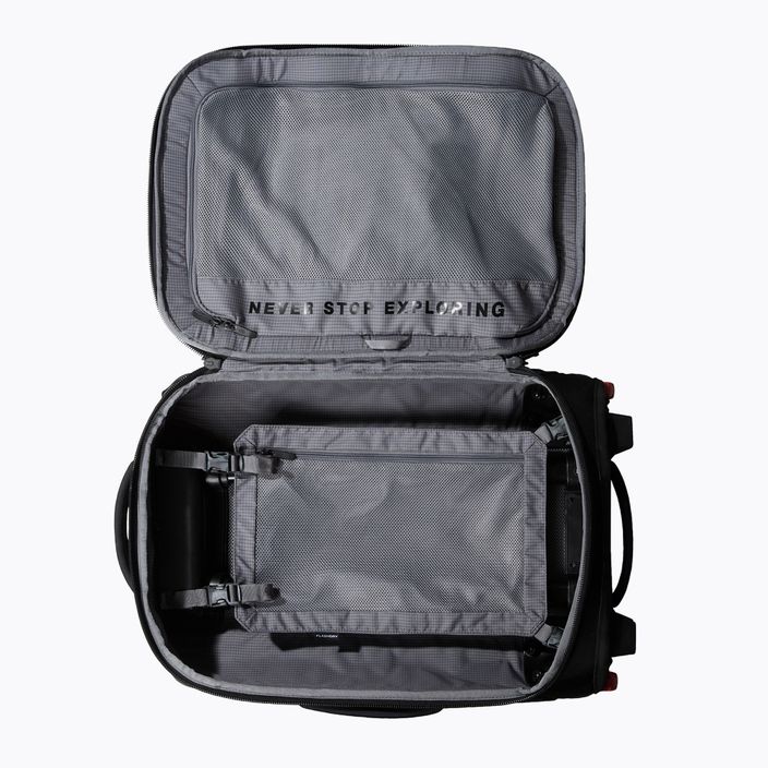 The North Face Base Camp Rolling Thunder 22 40 l μαύρο/λευκό ταξιδιωτική βαλίτσα 3