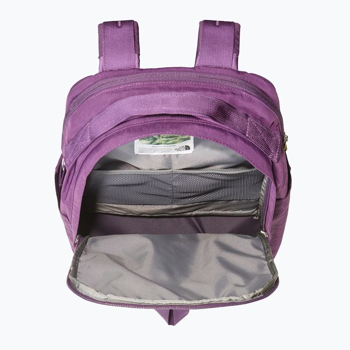 The North Face Berkeley Daypack 16l σακίδιο πλάτης μαύρη σταφίδα μοβ/κίτρινη λάσπη 4