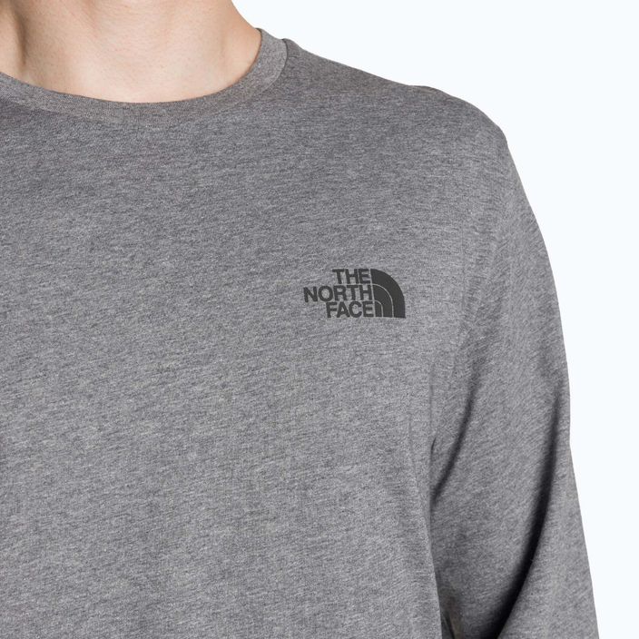 The North Face Simple Dome ανδρικό t-shirt medium grey heather 3