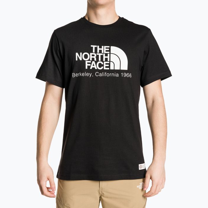 The North Face Berkeley California μαύρο ανδρικό t-shirt