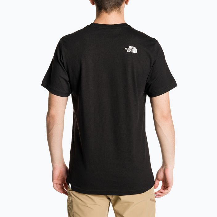 The North Face Berkeley California μαύρο ανδρικό t-shirt 2