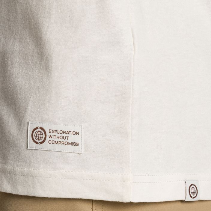 The North Face Berkeley Καλιφόρνια ανδρικό μπλουζάκι με λευκή αμμουδιά/οπτική σμαραγδένια απόχρωση 4