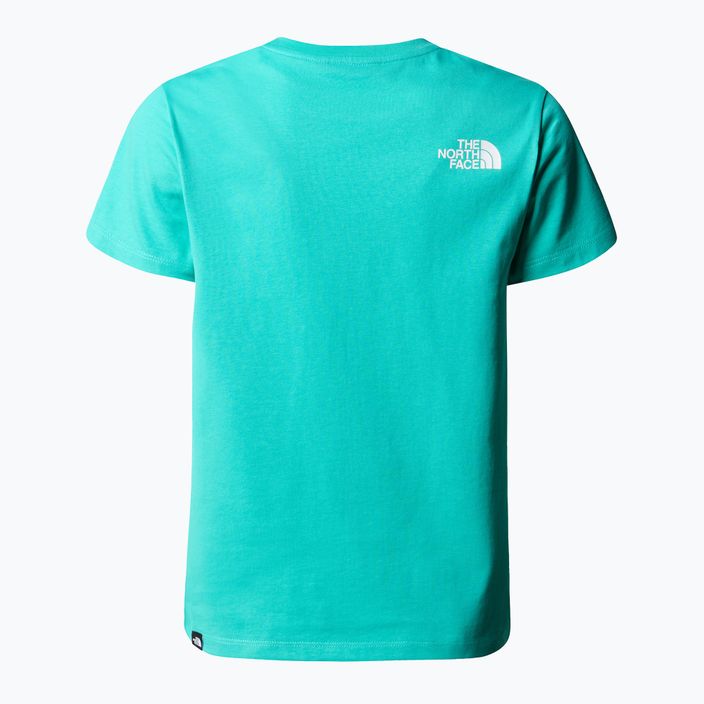 The North Face Easy geyser aqua παιδικό t-shirt 2