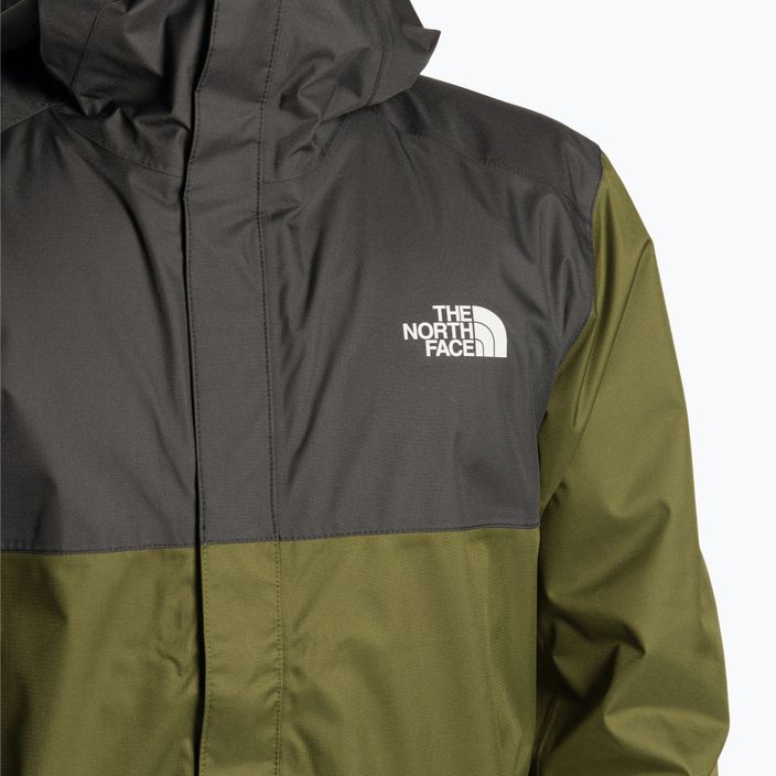 Ανδρικό The North Face Quest Zip-In forest olive/asphalt grey μπουφάν βροχής 3