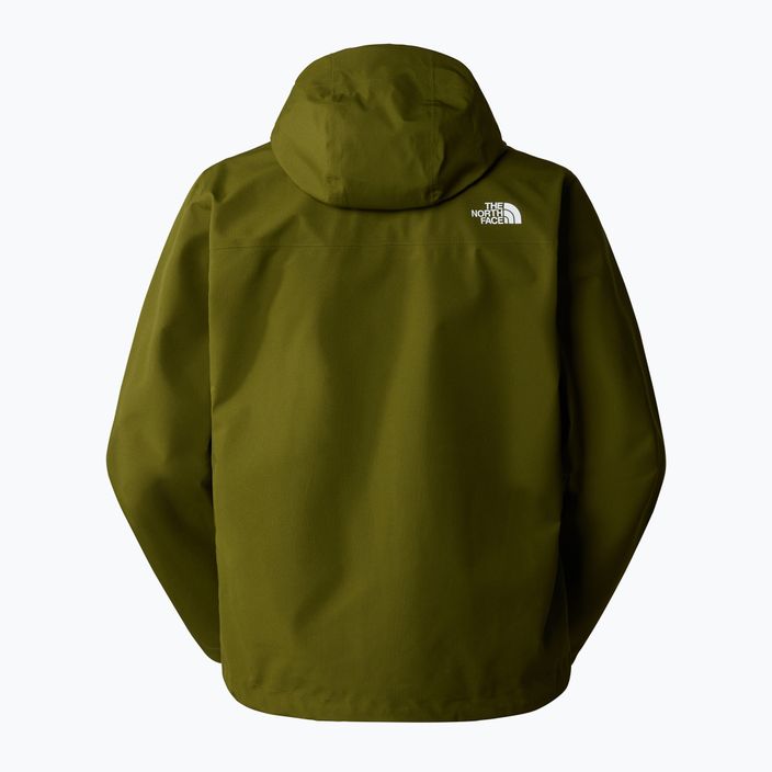 The North Face Whiton 3L forest olive ανδρικό μπουφάν βροχής 2