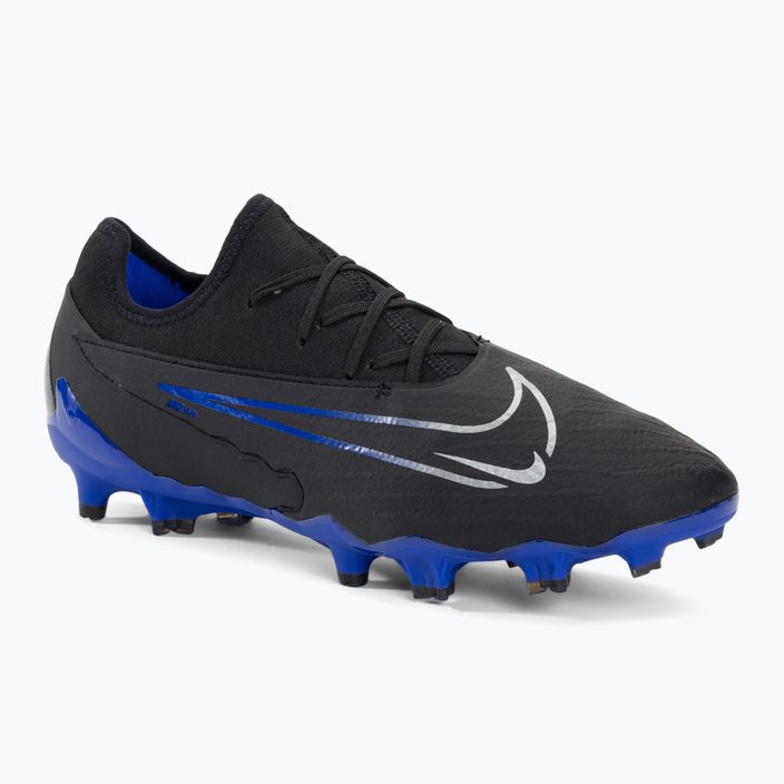Nike Phantom GX Pro FG μπότες ποδοσφαίρου μαύρο/χρώμιο/hyper royal