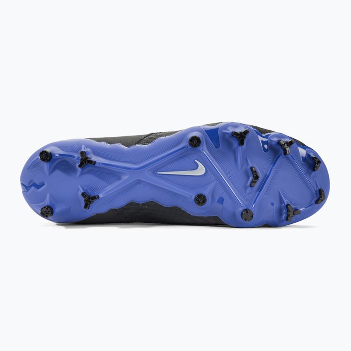 Nike Phantom GX Academy DF FG/MG μαύρο/χρώμιο/υπερπολυτελές ποδοσφαιρικά παπούτσια 5