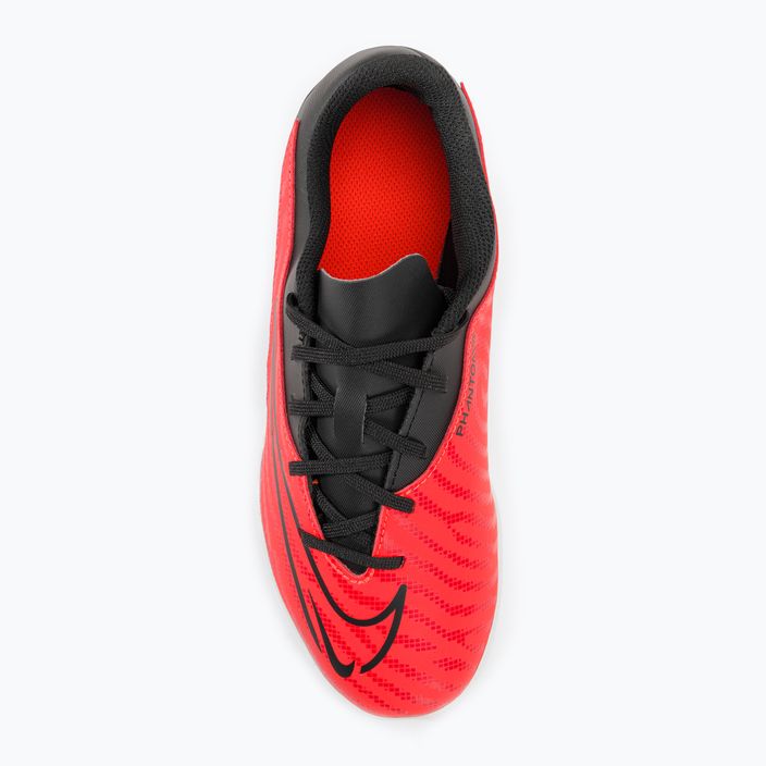 Παιδικά ποδοσφαιρικά παπούτσια Nike JR Phantom GX Club IC GS bright crimson/μαύρο/λευκό 6