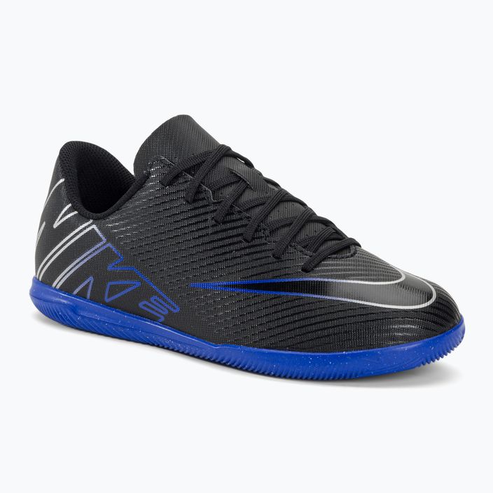 Nike JR Mercurial Vapor 15 Club IC μαύρο/χρώμιο/υπέροχο πραγματικό ποδοσφαιρικά παπούτσια