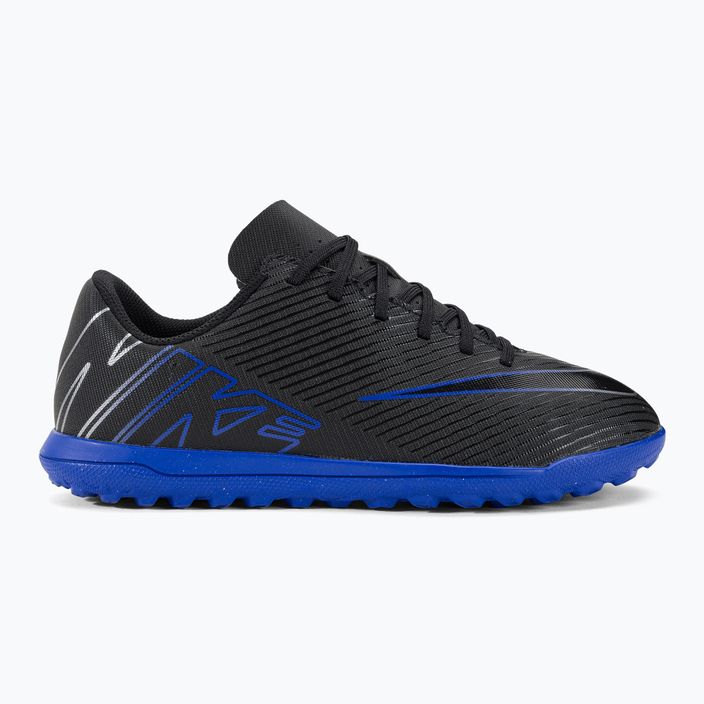 Παιδικά ποδοσφαιρικά παπούτσια Nike JR Mercurial Vapor 15 Club TF μαύρο/χρώμιο/υπέροχο πραγματικό 2