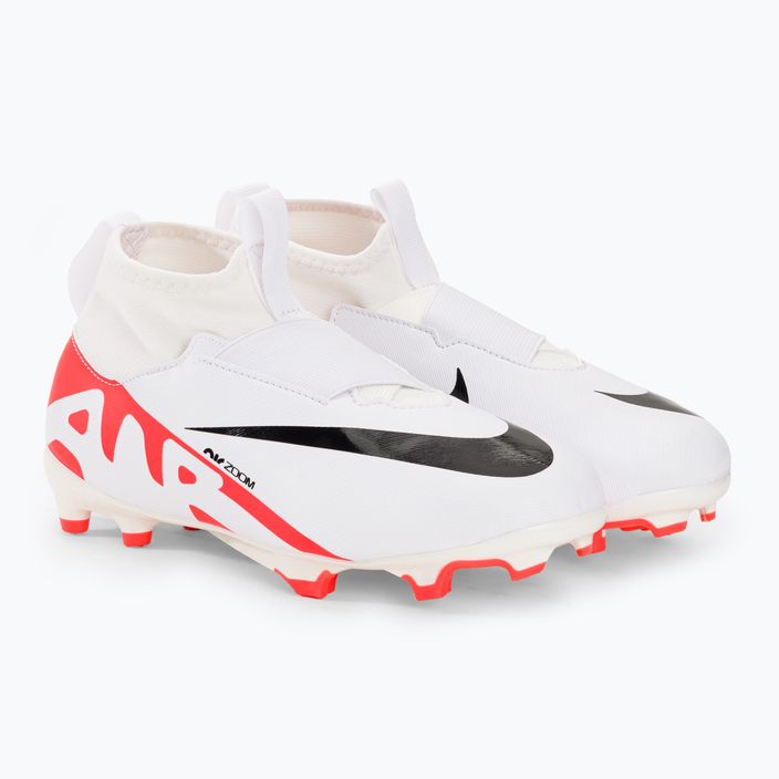 Παιδικά ποδοσφαιρικά παπούτσια Nike JR Zoom Mercurial Superfly 9 Academy FG/MG φωτεινό βυσσινί/μαύρο/λευκό 4