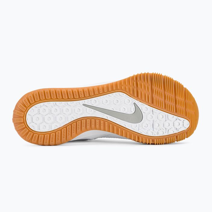 Nike Air Zoom Hyperace 2 LE λευκό/μεταλλικό ασήμι λευκό παπούτσια βόλεϊ 5