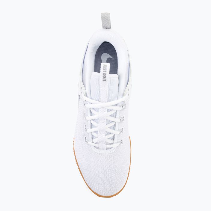 Nike Air Zoom Hyperace 2 LE λευκό/μεταλλικό ασήμι λευκό παπούτσια βόλεϊ 6