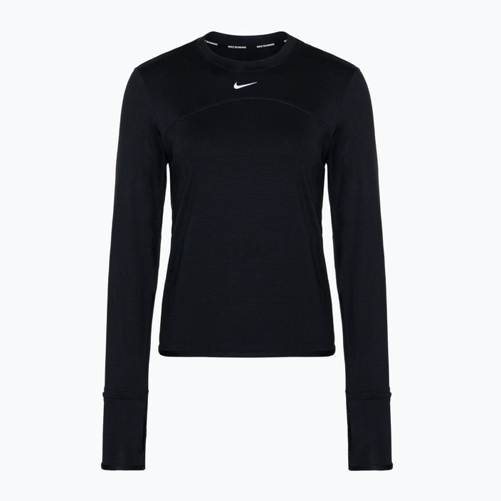 Nike Dri-Fit Swift Element UV γυναικείο μακρυμάνικο για τρέξιμο μαύρο