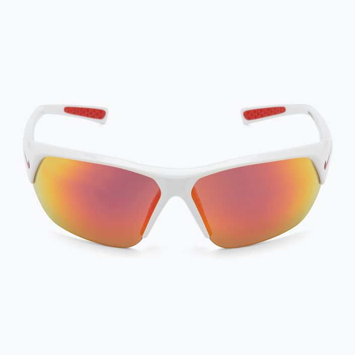 Ανδρικά γυαλιά ηλίου Nike Skylon Ace λευκό/γκρι με κόκκινο καθρέφτη 3