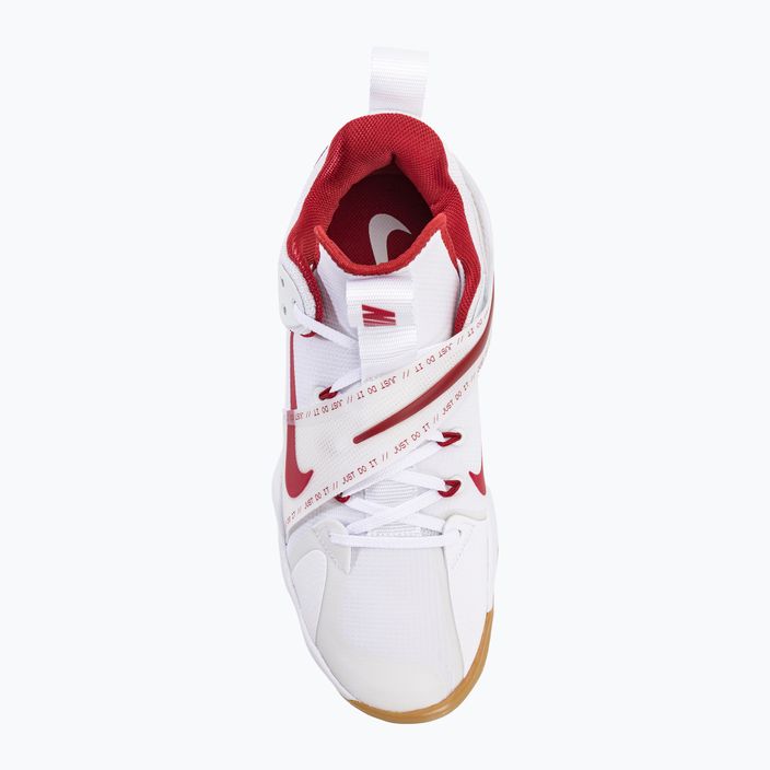 Ανδρικά παπούτσια βόλεϊ Nike React Hyperset SE λευκό/team crimson λευκό 6