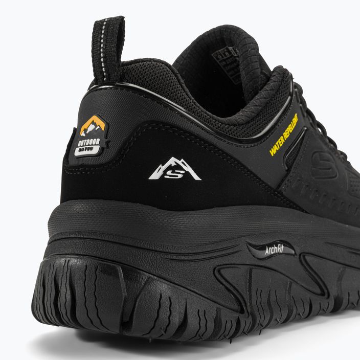 Ανδρικά παπούτσια πεζοπορίας SKECHERS Arch Fit Road Walker Recon μαύρο 9