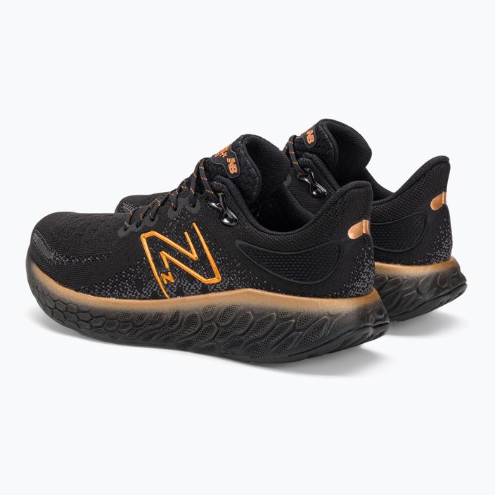 Ανδρικά New Balance 1080V12 μαύρο / πορτοκαλί παπούτσια για τρέξιμο 3