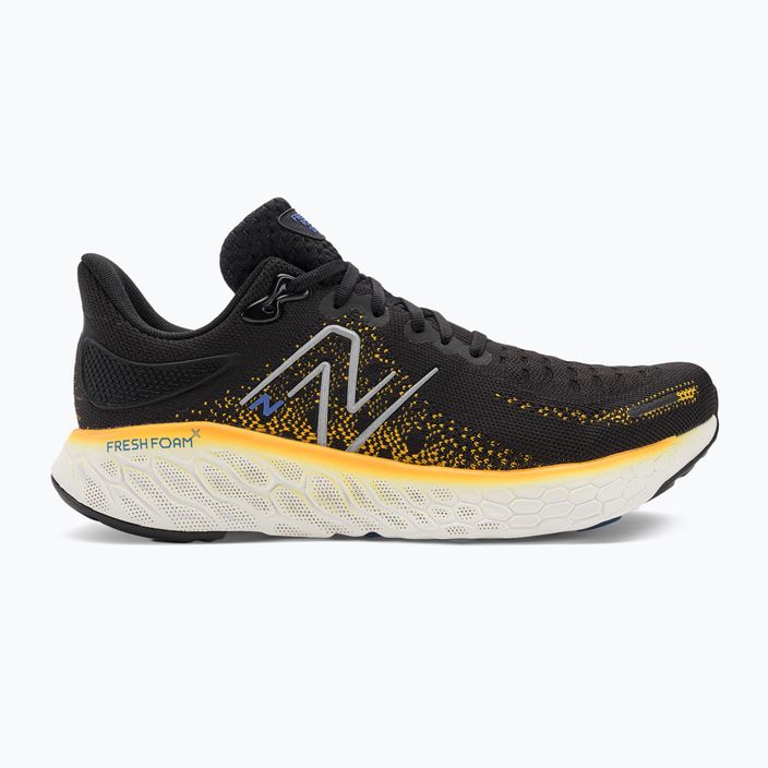Ανδρικά New Balance 1080V12 μαύρο / κίτρινο παπούτσια για τρέξιμο 2