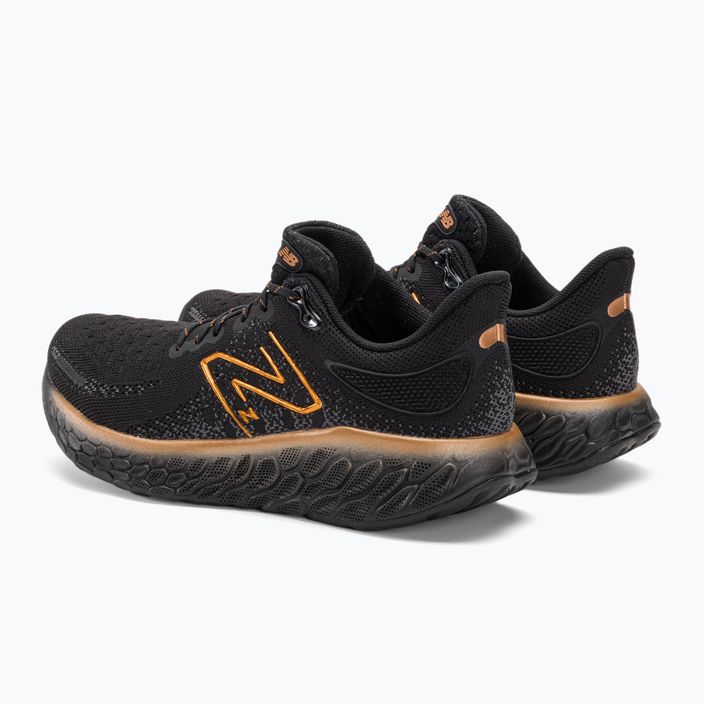 New Balance Fresh Foam 1080 v12 μαύρο/πορτοκαλί γυναικεία παπούτσια για τρέξιμο 3
