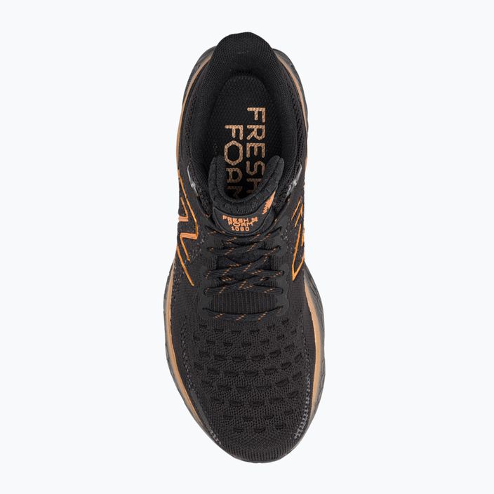 New Balance Fresh Foam 1080 v12 μαύρο/πορτοκαλί γυναικεία παπούτσια για τρέξιμο 6