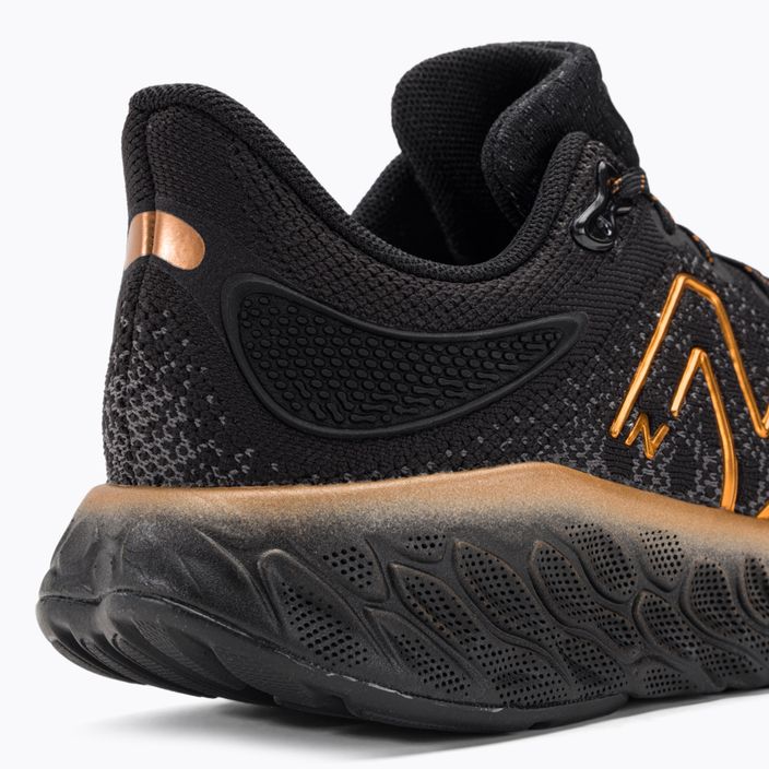 New Balance Fresh Foam 1080 v12 μαύρο/πορτοκαλί γυναικεία παπούτσια για τρέξιμο 9