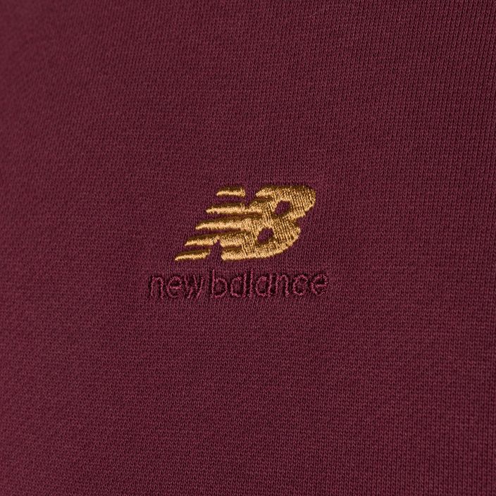 Ανδρικό New Balance Athletics Remastered Graphic French Terry φούτερ μπορντό 6