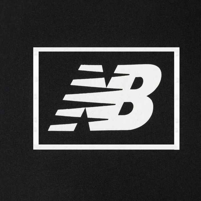 Ανδρικό t-shirt New Balance Essentials Logo μαύρο 6