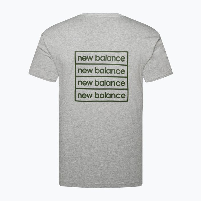 Ανδρικό αθλητικό γκρι t-shirt New Balance Essentials Winter 5